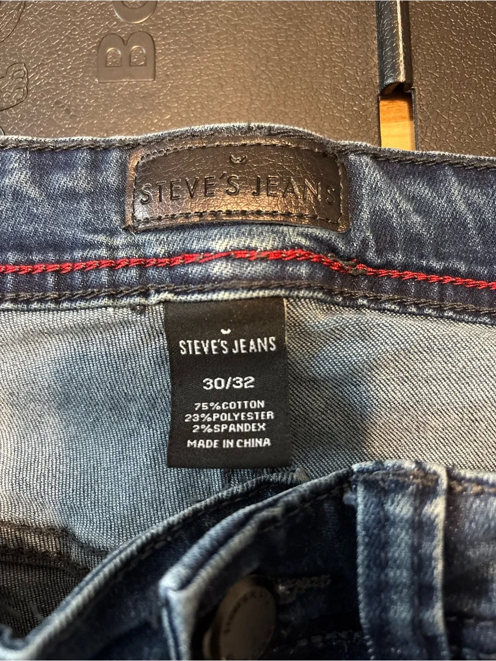 Steve’s Straight-Leg men’s  Jeans in Dark Blue